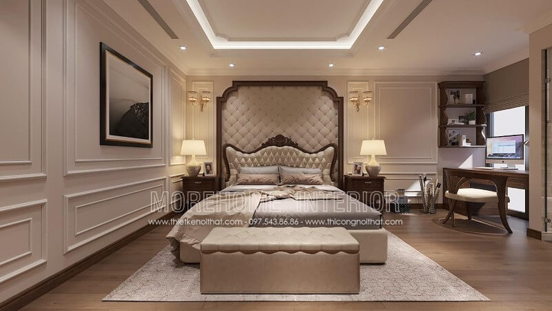 Giường gỗ óc chó Giường gỗ óc chó