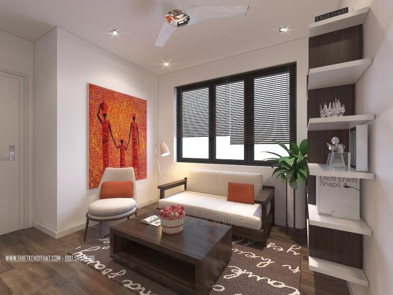 Mẫu sofa đôi với thiết kế khung gỗ tự nhiên hiện đại cho phòng khách nhỏ phong cách vintage đẹp,mới lạtinh tế